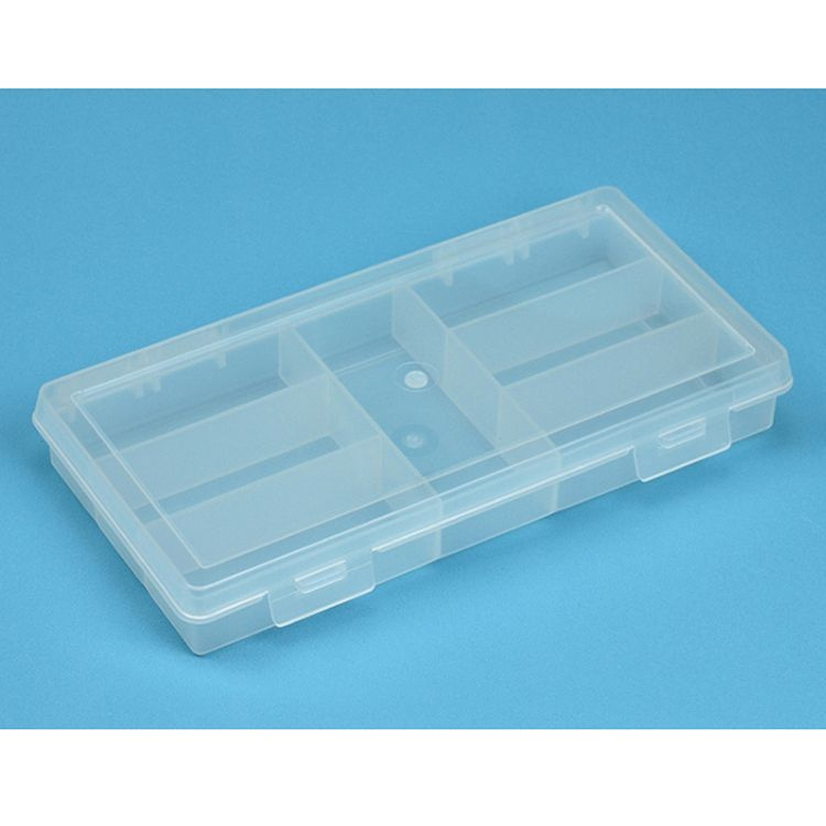 Коробка для приманок PolymerBOX 2407 (7 ячеек) 240 х 130 х 35 мм, цв. Прозрачный  #1