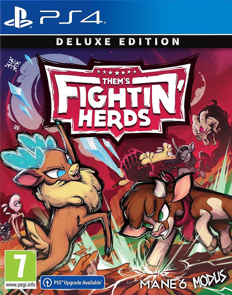 Игра Them's Fightin' Herds Deluxe Ed Русская (PlayStation 4, PlayStation 5, Русские субтитры)  #1