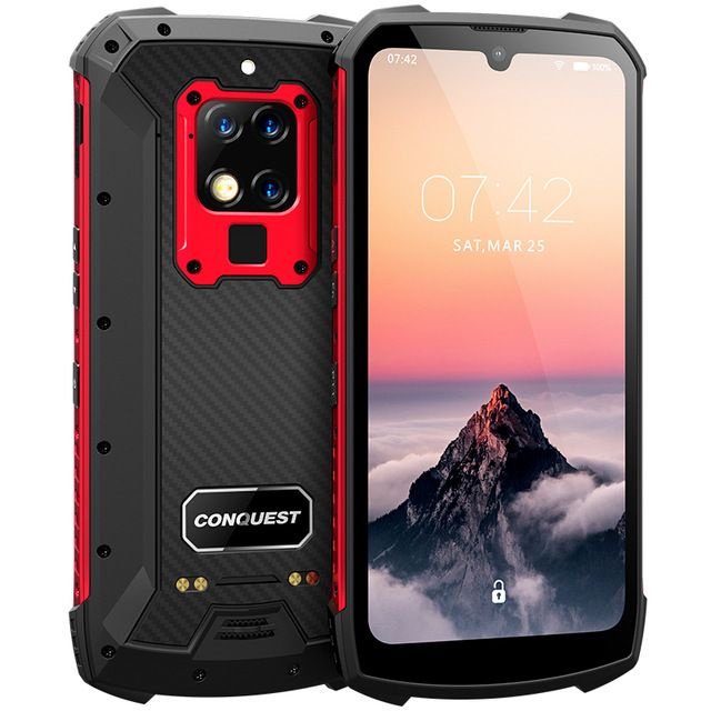 CONQUEST Смартфон S16 PRO_smart-conquest-s16-pro-red 8/256 ГБ, красный #1