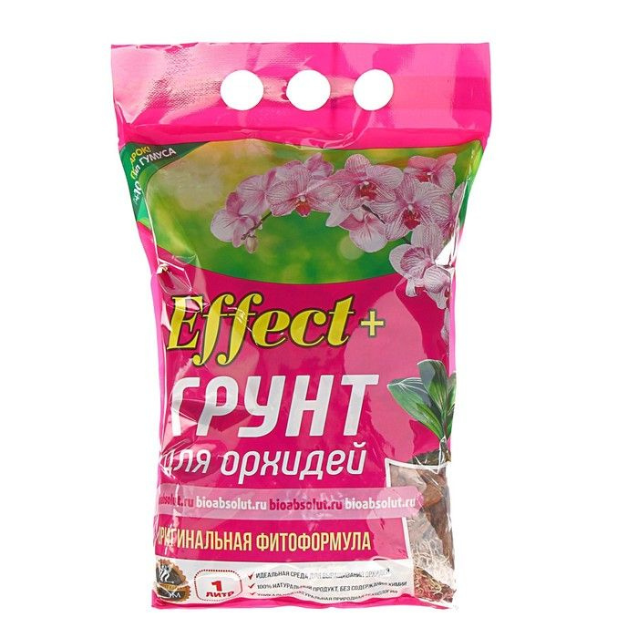 Грунт для орхидей Effect+, 1 л #1