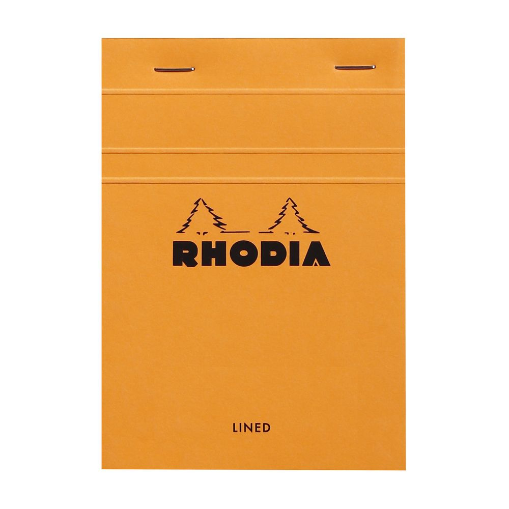 Блокнот Rhodia Basics №13, A6, линейка, 80 г, Оранжевый, 2 шт #1