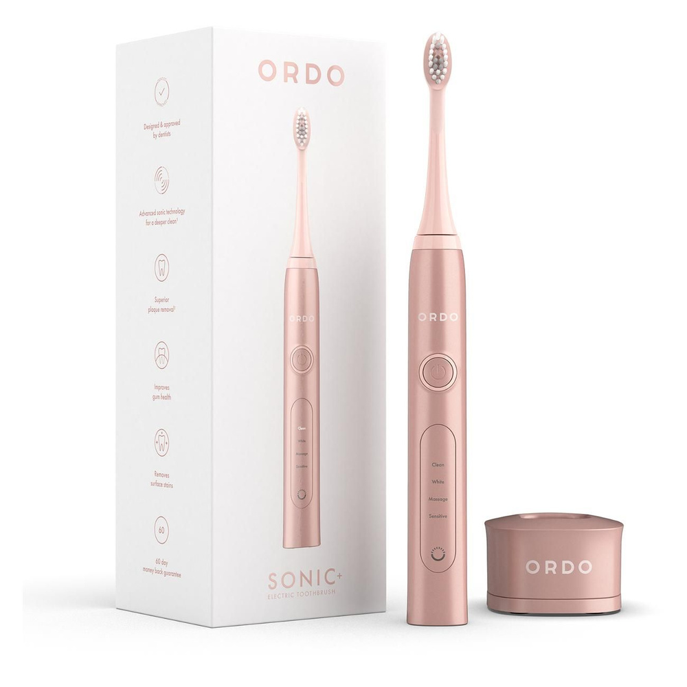Электрическая зубная щетка ORDO Sonic+ розовая #1
