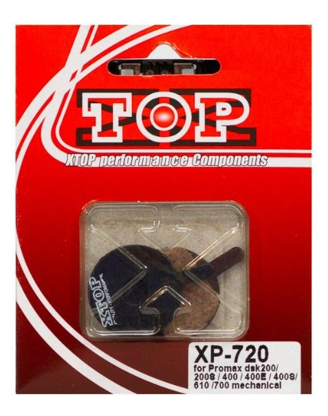 Органические дисковые тормозные колодки X-Top XP-720 для Promax MECH 1 пара и пружинка.  #1