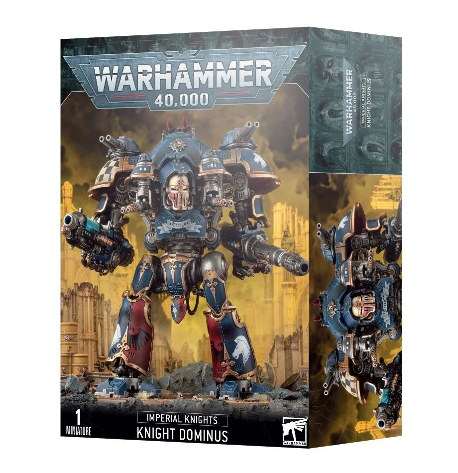 Набор миниатюр для настольной игры Warhammer 40000 - Imperial Knights: Knight Dominus  #1