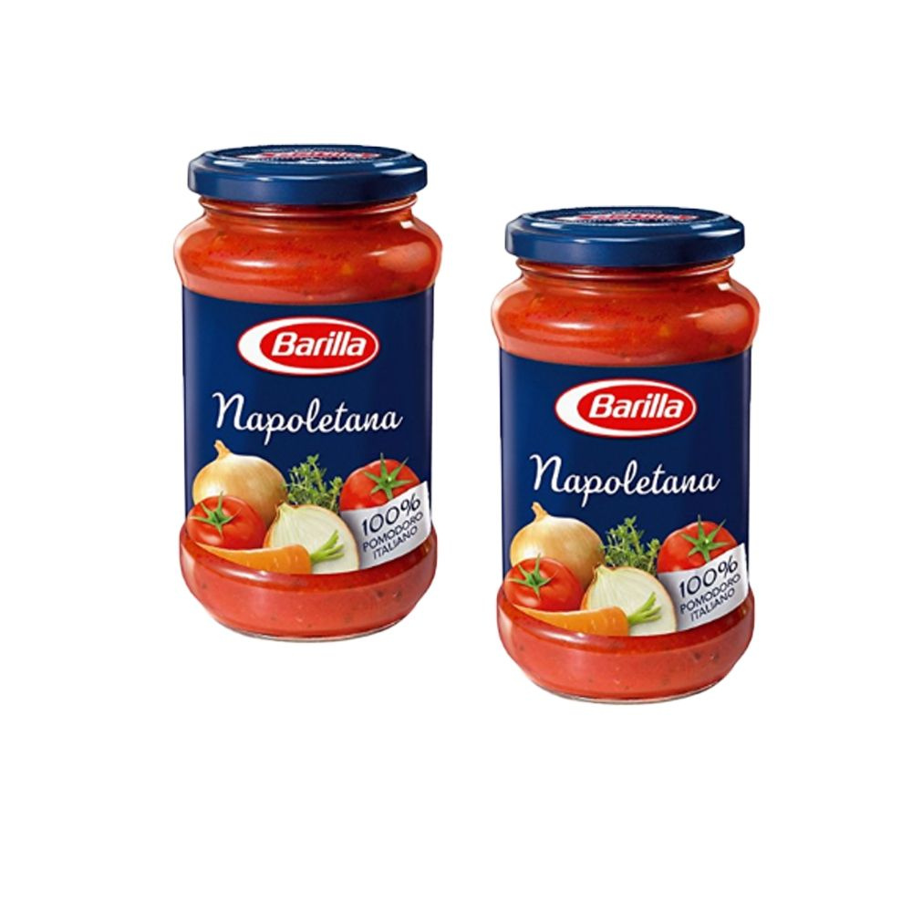 Соус томатный Barilla наполетана с овощами 400 г - 2 шт - купить с ...