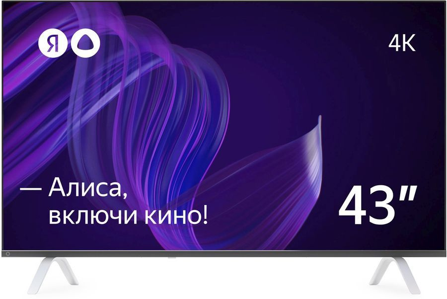 Яндекс Телевизор YNDX 43"-00071 43" 4K UHD, черный #1