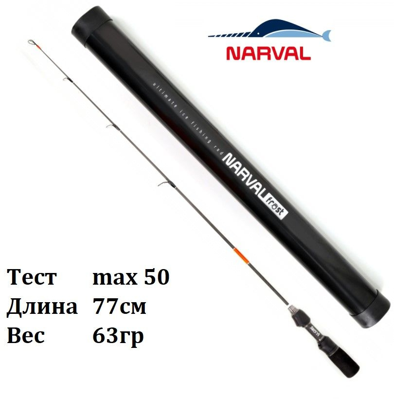 Удочка зимняя Narval Frost Ice Rod Gen.3 77cm #ExH / Удилище для блеснения Нарвал Фрост на судака, щукуу #1