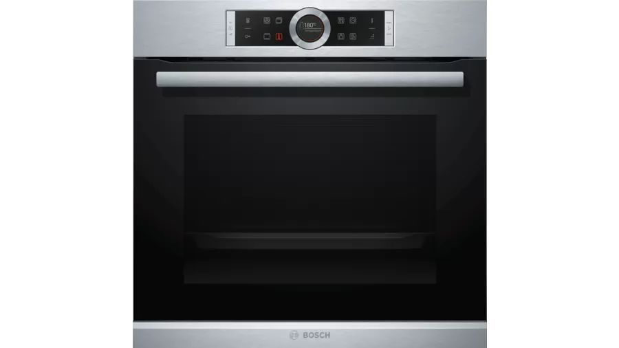 Встраиваемый электрический духовой шкаф Bosch HBG655BS1M Series 8, 595x594x548, 71 л, 3600 Вт 13 режимов #1