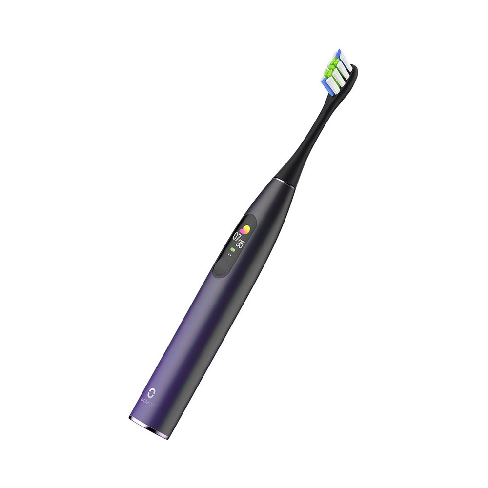 Oclean Электрическая зубная щетка Умная зубная электрощетка X Pro Aurora purple, черный  #1