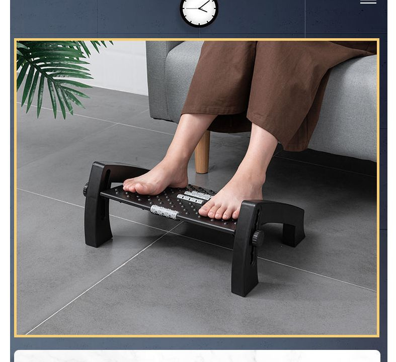 Подставка для ног 6 режимов MyPads под стол для офиса, детская, с регулируемой высотой для улучшения #1