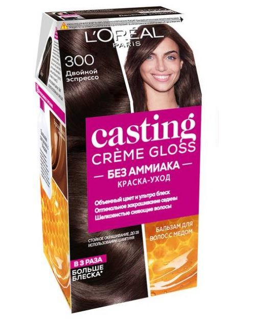 L'Oreal Paris Краска для волос Casting Creme Gloss 300 Двойной эспрессо #1