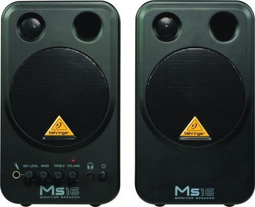 Активные студийные мониторы (пара) BEHRINGER MS16 #1