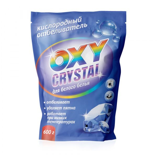 Oxy Crystal Отбеливатель кислородный для белого белья, 600 гр.  #1