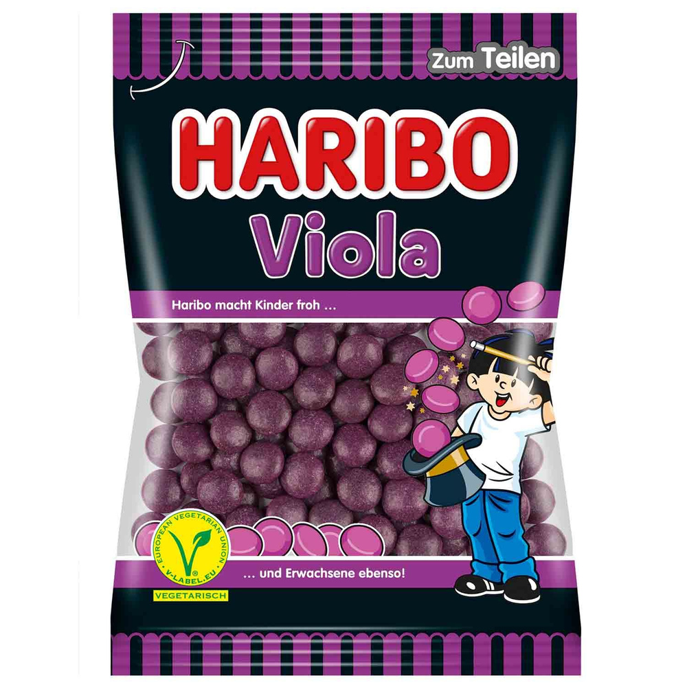 Мармелад Haribo Viola Vegan/Конфеты Харибо Виола 125гр (Германия)  #1