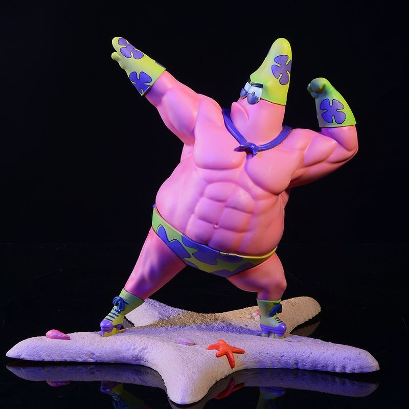 Фигурка Аниме SpongeBob SquarePants /Губка Боб квадратные штаны, Patrick Star/Патрик Стар (19см, пакет) #1