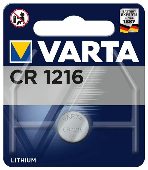 Varta Батарейка CR1216, Литиевый тип, 3 В, 1 шт #1