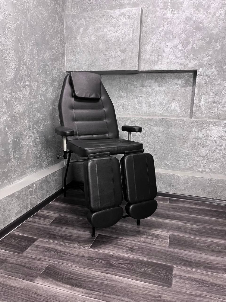 Педикюрное кресло Verto Classic, чёрное #1