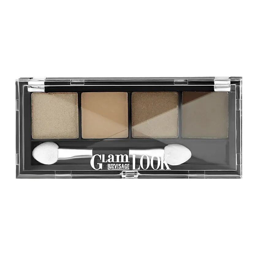 Luxvisage Glam Look Тени для век (4-х цветные), тон 8, 4 г #1