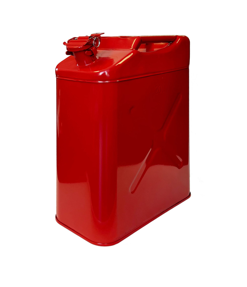 Канистра 20 литров HQ20600, красная, металл 0,8 мм. (20 л) #1