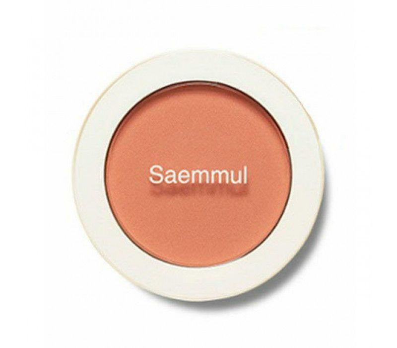 Румяна, 5 гр, Saemmul Single Blusher OR04 Pumpkin Latte, THE SAEM, 8806164159682 #1