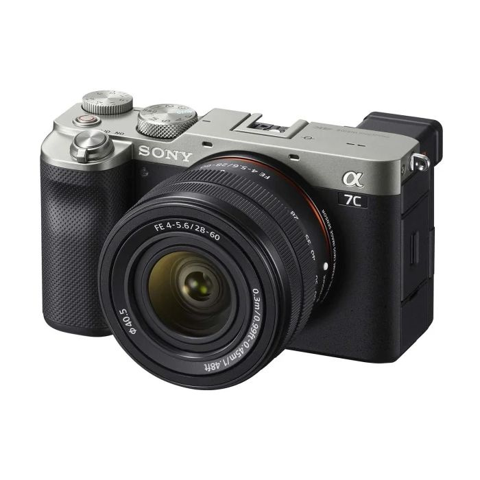 Фотоаппарат Sony Alpha ILCE-7C Kit FE 28-60mm f/4-5.6, серебристый #1