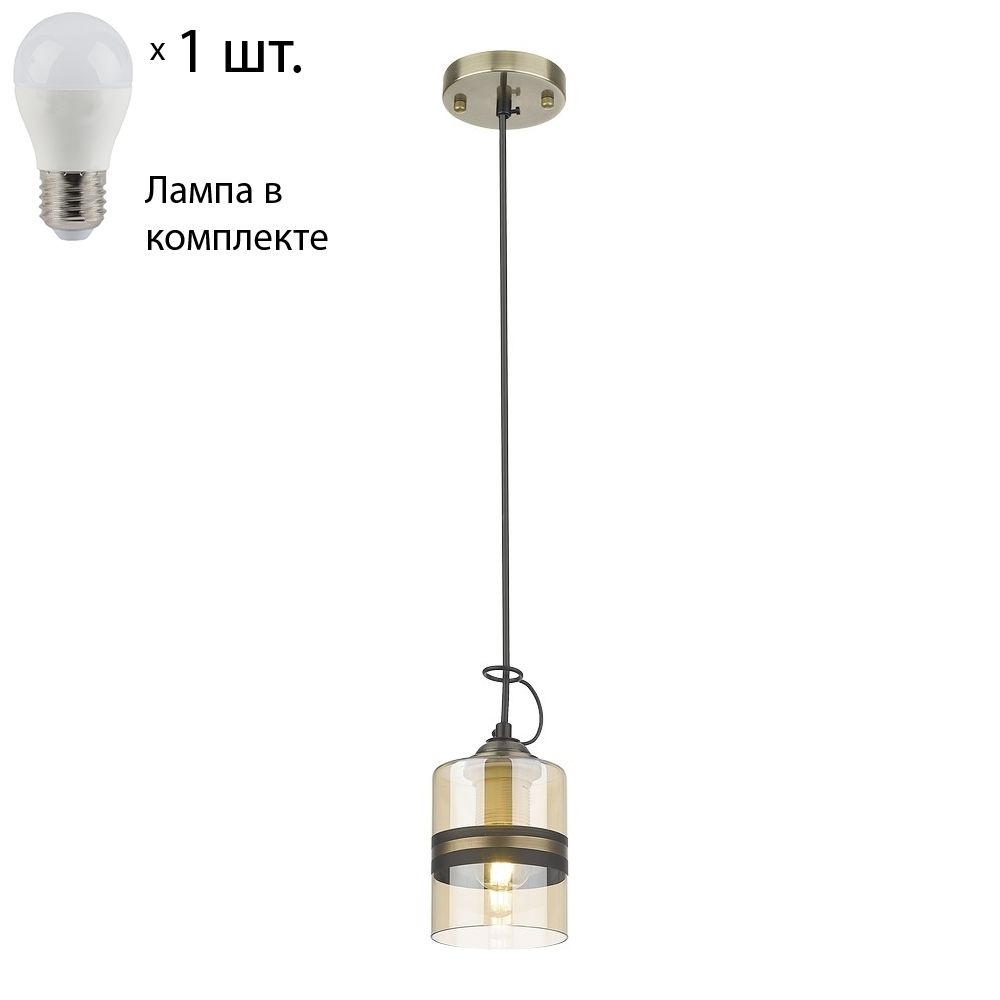 Подвесной светильник с лампочкой Velante 217-506-01Lamps E27 P45 #1