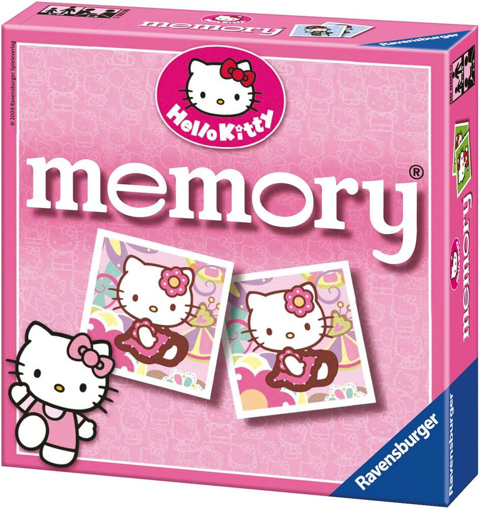 Головоломка "Мемори мини Hello Kitty" (Ravensburger) #1