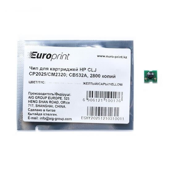 Чип Europrint HP CC532A #1