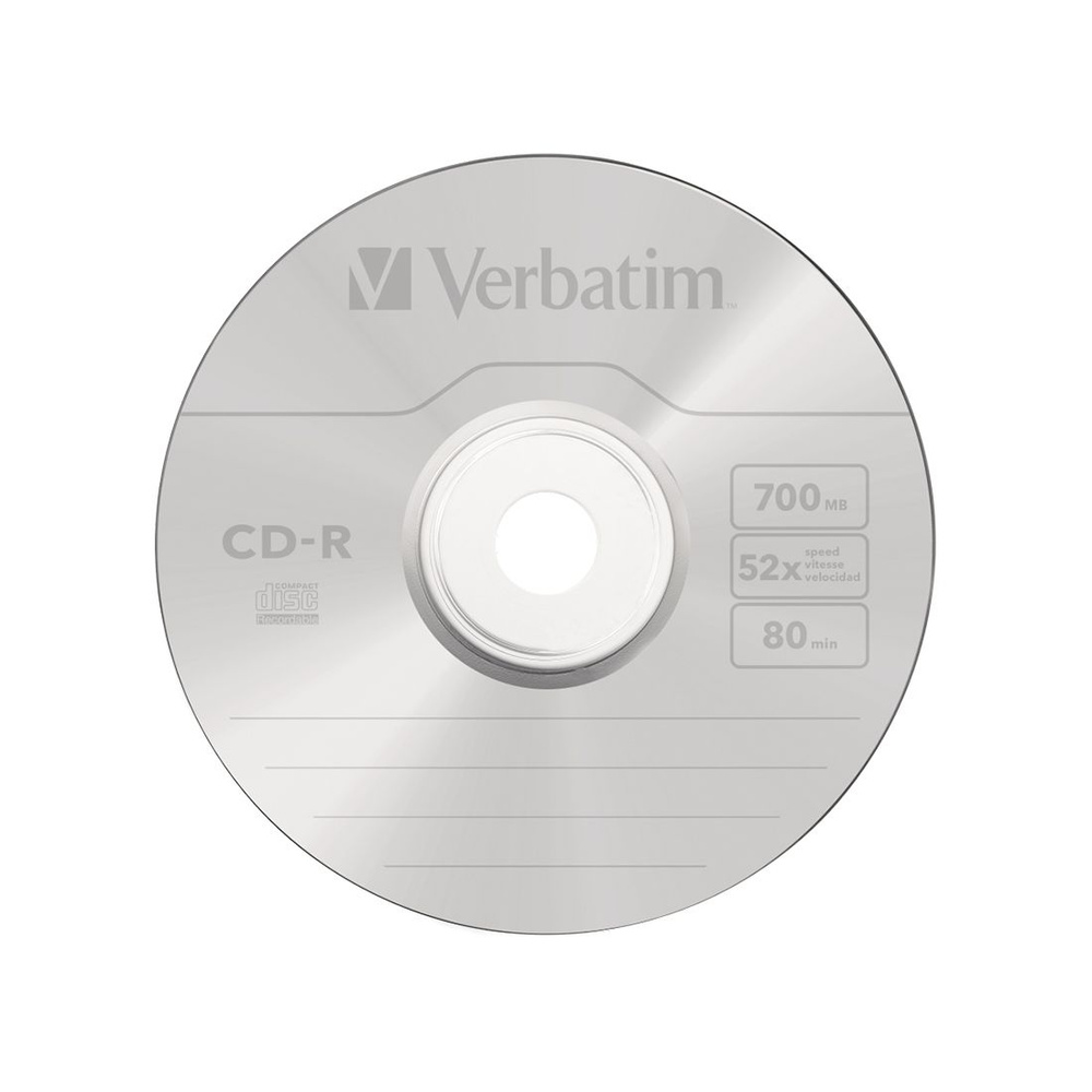 Verbatim Диск для записи CD-R #1