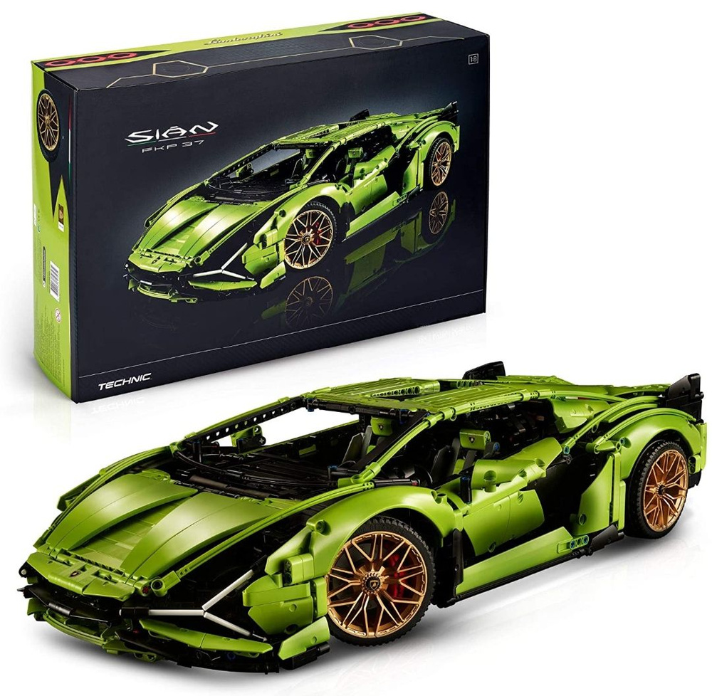 Конструктор Техник Lamborghini Sian 3696 деталей 53245 #1