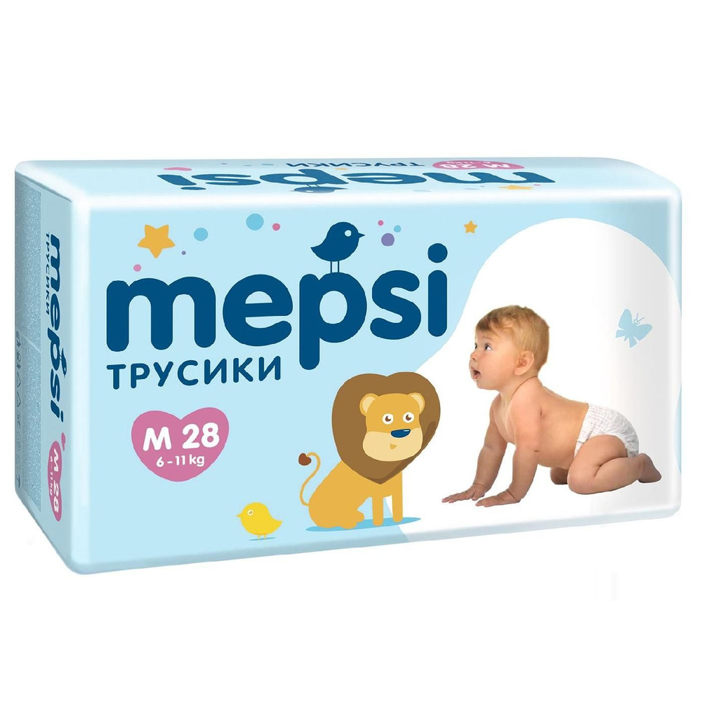 Трусики MEPSI M (6-11 кг) 28 шт #1