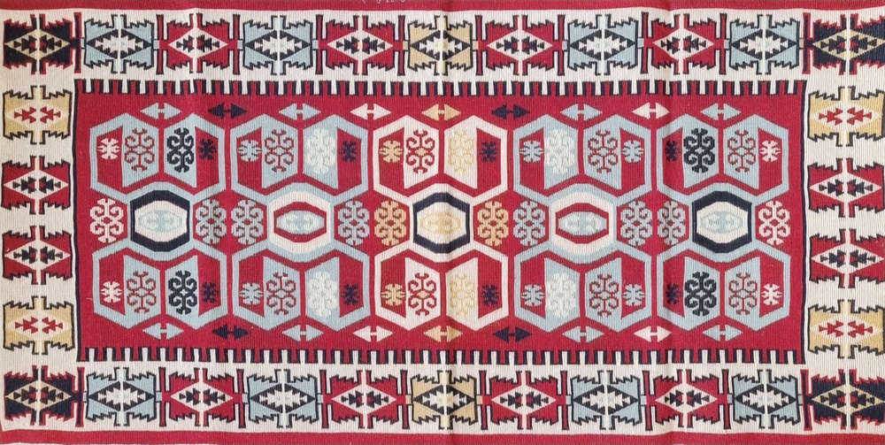 Коврик интерьерный комнатный Gold Kilim Vostok 1, 60х120 см #1