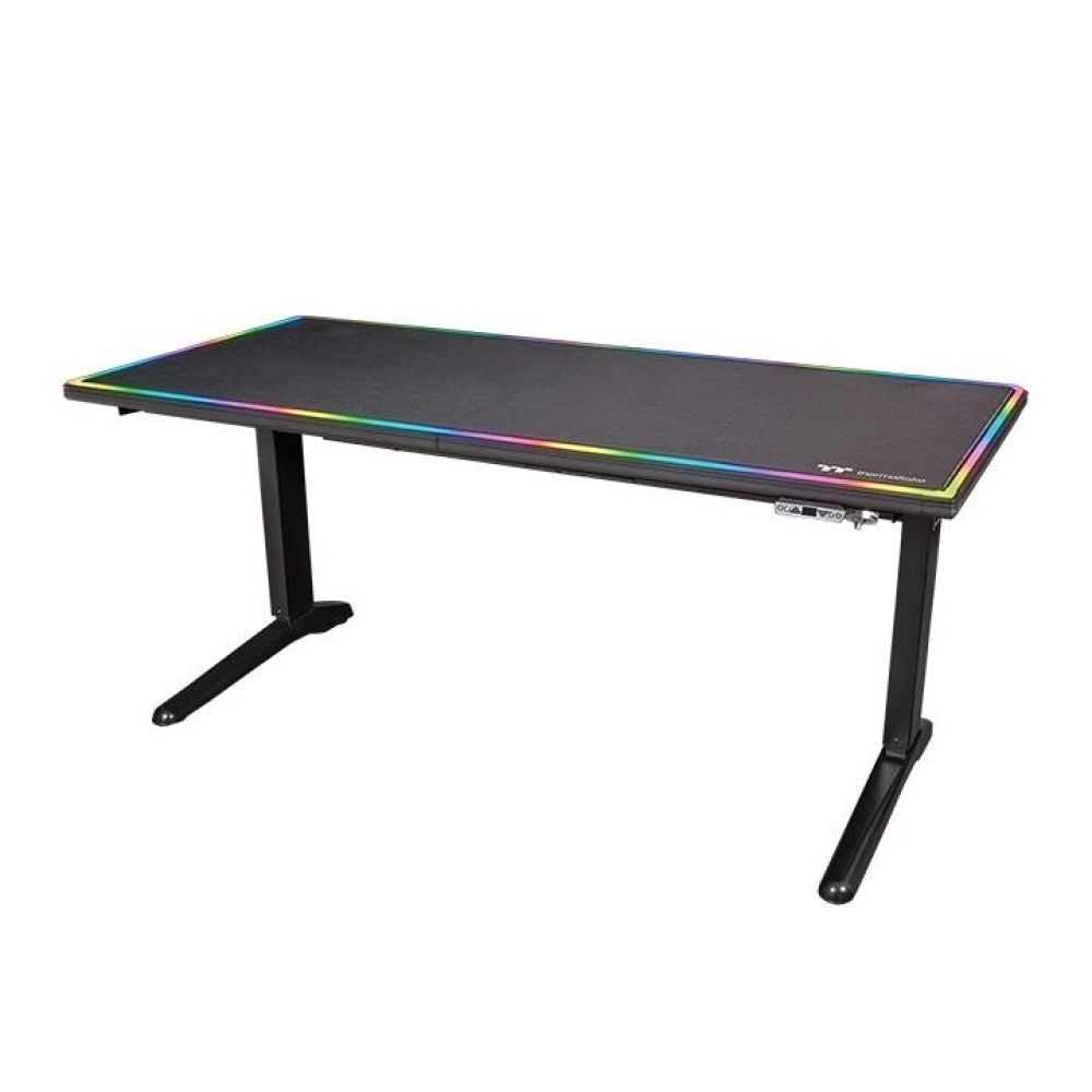 Игровой стол Thermaltake Gaming Desk Level 20 BattleStation Black, Electric,RGB, none Black  #1