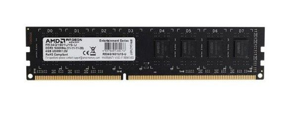 AMD Оперативная память x R534G1601U1S-U 1x4 ГБ (R534G1601U1S-U) #1