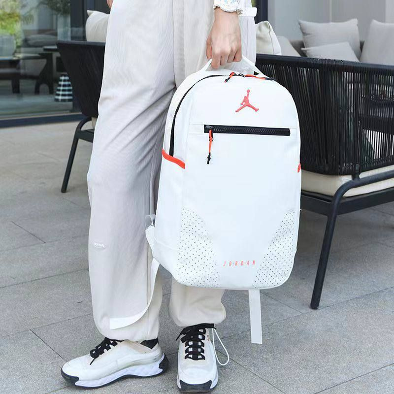 Рюкзак городской AIR N, рюкзак школьный, дорожный и спортивный Джордан, белый из экокожи  #1