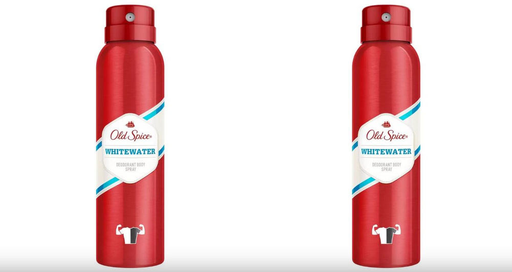 Old Spice Аэрозольный дезодорант мужской, WhiteWater, 150мл, 2шт #1