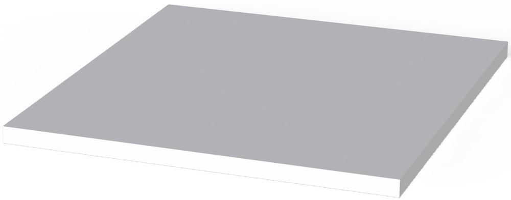 Полка для стеллажа ФОРА, 33х37х1.5, белая, Шведский Стандарт  #1