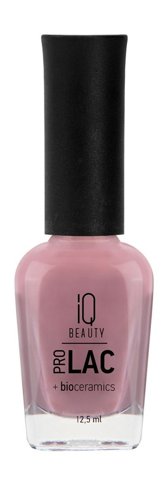 IQ BEAUTY Лак для ногтей с биокерамикой Nail Polish Prolac +Bioceramic укрепляющий, 12,5 мл, 048  #1