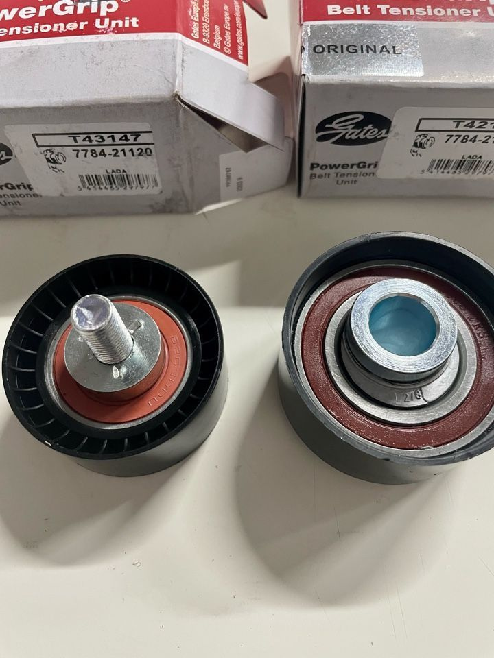 Ролики ремня ГРМ , натяжной +опорный комплект ВАЗ-2170 Приора гейтс ...