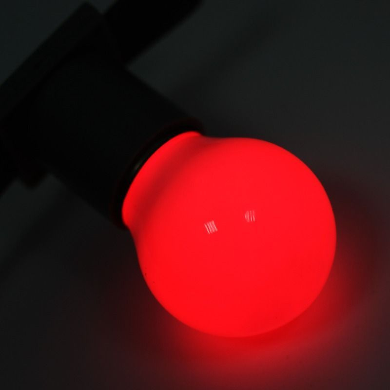REXANT Лампа специальная 405-112, Красный свет, E27, 1 Вт, Светодиодная, 1 шт.  #1