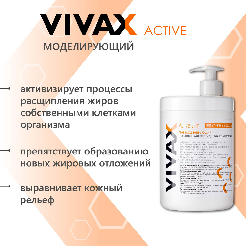 VIVAX Гель моделирующий с аминокислотными комплексами (V-SHOCK)  #1