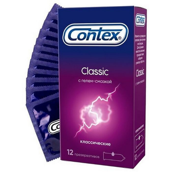 Классические презервативы Contex Classic - 12 шт. #1