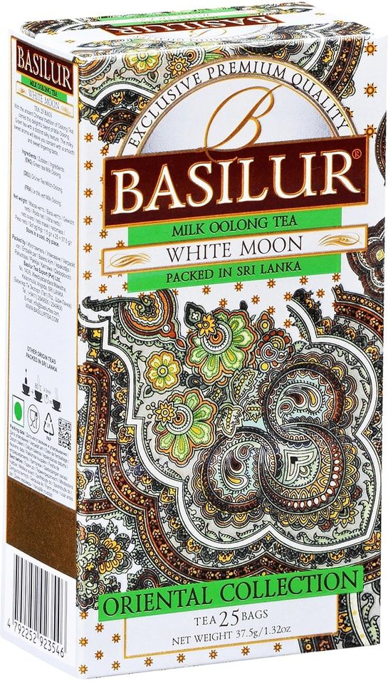 Чай Basilur Восточная коллекция белая луна 25*1.5г 1шт #1