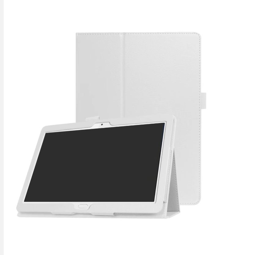 Защитный чехол-обложка MyPads c подставкой для Huawei MediaPad M5 Lite 10 (BAH2-L09/W09/AL10) белый  #1