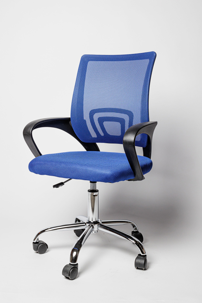 Simply-Office Офисный стул, Металл, Сетка, синий #1