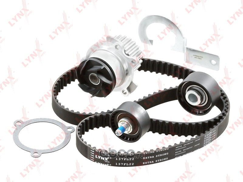 Комплект ремня ГРМ с помпой (16V) LYNXAUTO 100% Оригинал PW1300 LADA ...