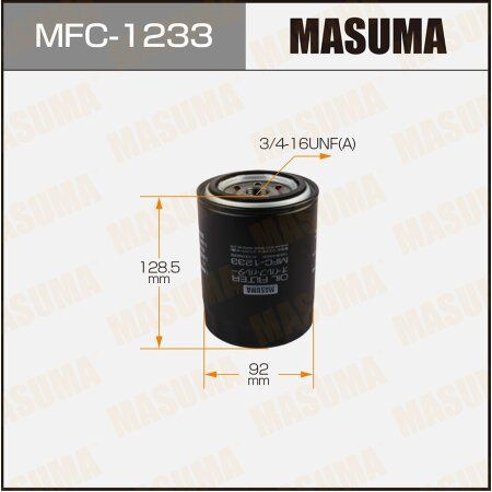 MASUMA MFC-1233 Фильтр масляный (C-222) #1