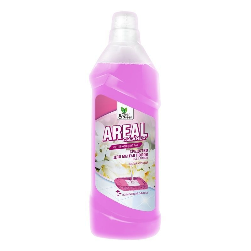 Моющее средство для мытья пола Areal "Фрезия" 1 л. Clean&Green CG8135  #1