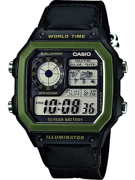 Часы наручные CASIO Collection AE-1200WHB-1B #1