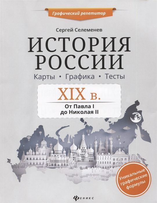 Графический репетитор История России XIX в Карты Графика Тесты  #1